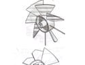 Precision Injection Molding ABS Anemometer Fan